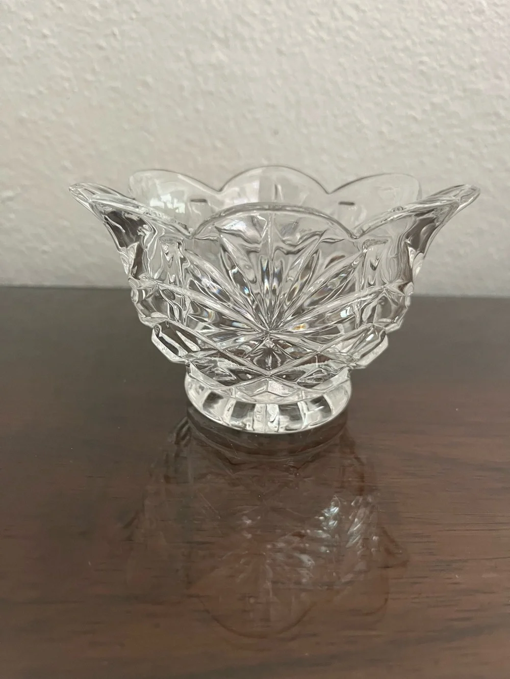 Shannon Lead Crystal Ireland Footed Sugar Bowl, Beautiful, EUC